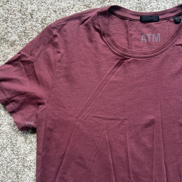ATM Anthony Thomas Melillo Men’s Crewneck S (burgundy) - Picture 2 of 6